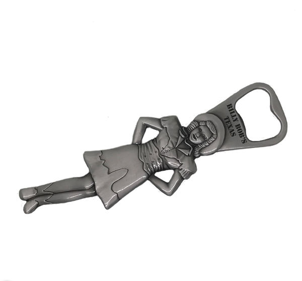Retro Cowgirl Bottle Opener