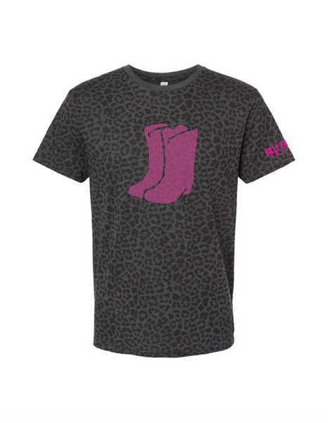 LEOPARD BLING TEE