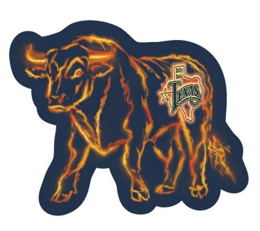 FIRE BULL STICKER
