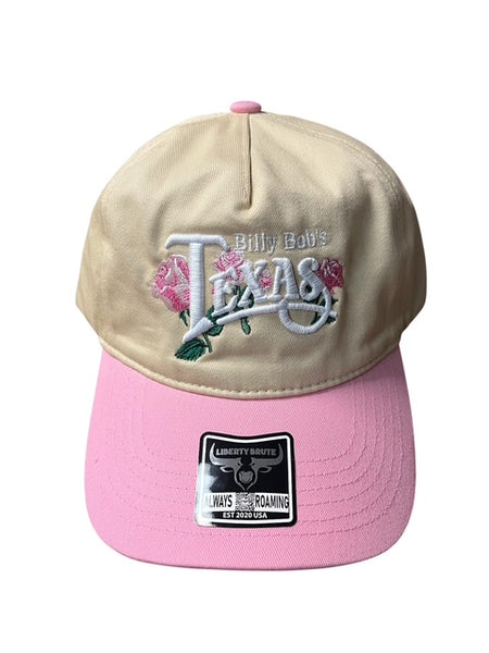 FLOWER EMB CAP