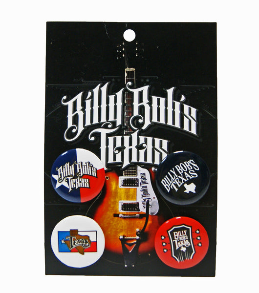 Billy Bob's Texas Souvenir Pin Set