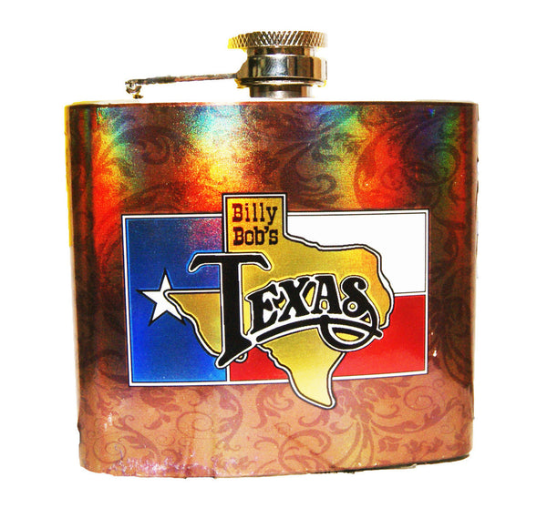 Billy Bob's Texas Color Wrap Flask